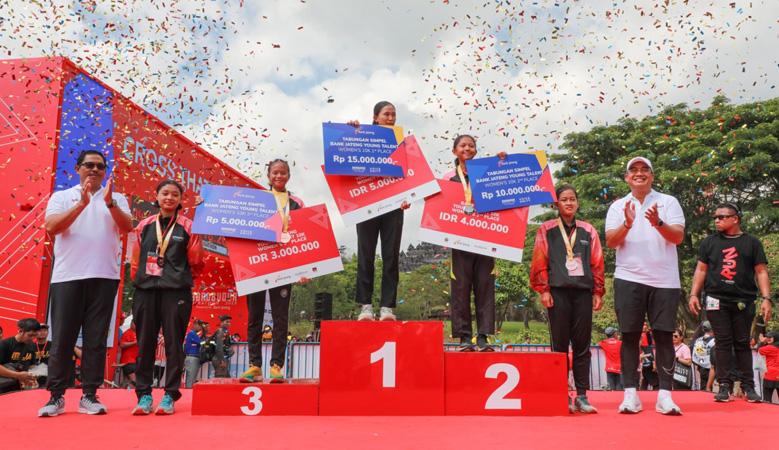  Pemprov Jateng Temukan 6 Atlet Young Talent di Borobudur Marathon 2023, Ini Daftarnya