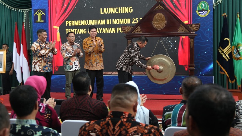 Permenkumham Nomor 25 Tahun 2023 Diluncurkan di Bandung, Dorong Layanan Publik Berbasis HAM