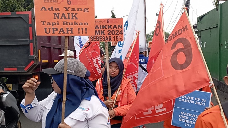 Buruh Cimahi Kecewa Berat dengan Kenaikan UMP Jabar 2024 Sebesar 3,57 Persen 