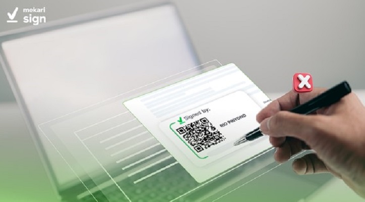Mudah dan Cepat, Cara Membuat QR Code Tanda Tangan Digital 