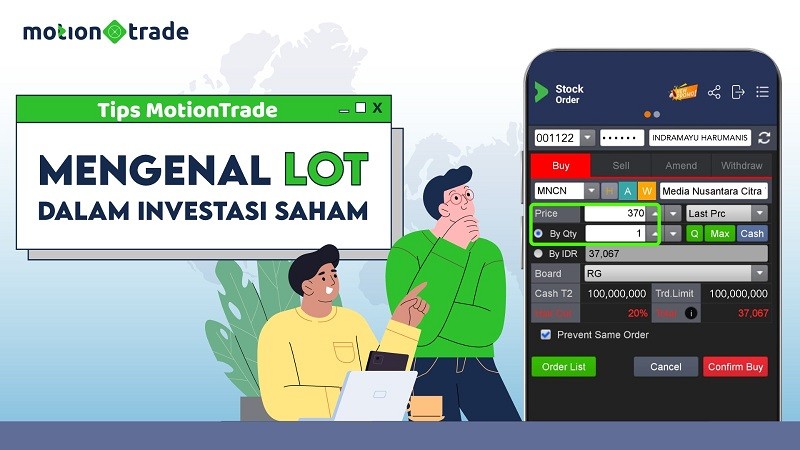 Tips MotionTrade: Mengenal Satuan Lot dalam Investasi Saham
