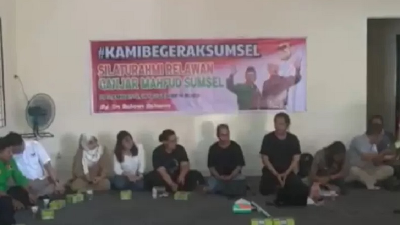 Bangun Kekompakan, Relawan Ganjar-Mahfud Gelar Rapat Koordinasi di Palembang