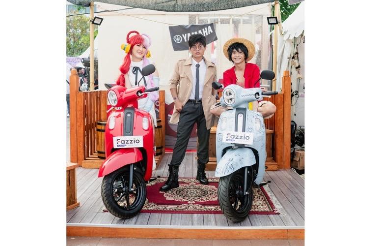 Meriahkan Jak-Japan Matsuri 2023, Skutik Classy Yamaha Jadi Daya Tarik Cosplayer