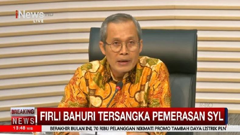 5 Pernyataan Lengkap KPK Sikapi Penetapan Firli Bahuri Tersangka Pemerasan Syahrul Yasin Limpo