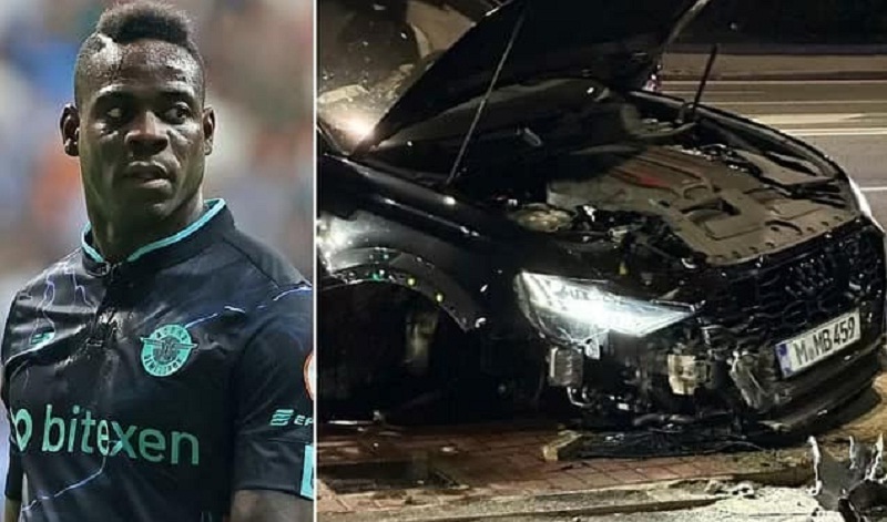 Mario Balotelli Heran Kabar Kecelakaannya Dibesar-Besarkan