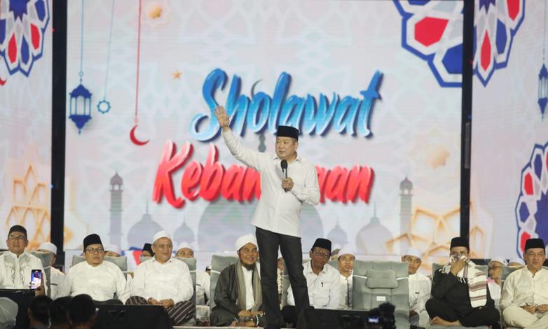 Hary Tanoesoedibjo: Sholawat Kebangsaan Mempersatukan Warga 