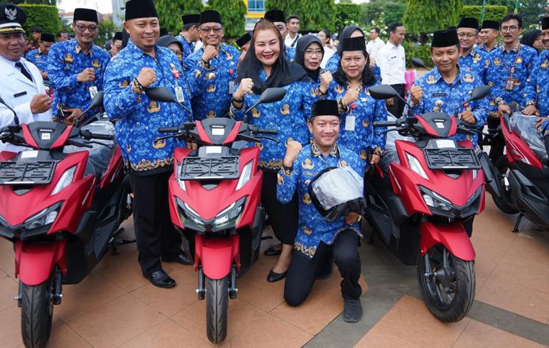  177 Lurah di Kota Semarang Dapat Inventaris Motor Baru, Anggaran Pengadaan Rp8 Miliar