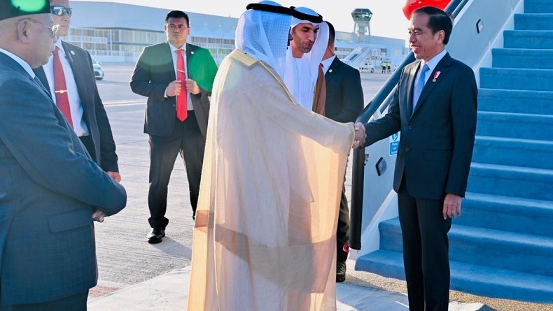 Presiden Jokowi Tiba di Dubai UEA, Bakal Hadiri World Climate Action Summit