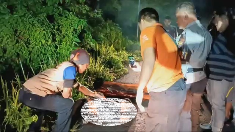 Pria Tewas Bersimbah Darah Telungkup di Palangka Raya, Diduga Korban Pembunuhan