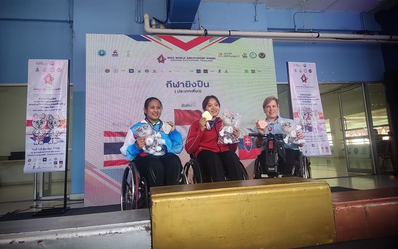 Pecah Telur, Atlet Para-Menembak Hanik Puji Hastuti Sabet Medali Emas di WAG 2023