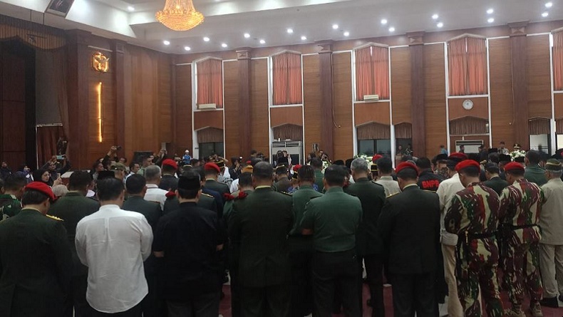 Panglima TNI, Wiranto hingga Hendropriyono Sholatkan Jenazah Doni Monardo di Mako Kopassus