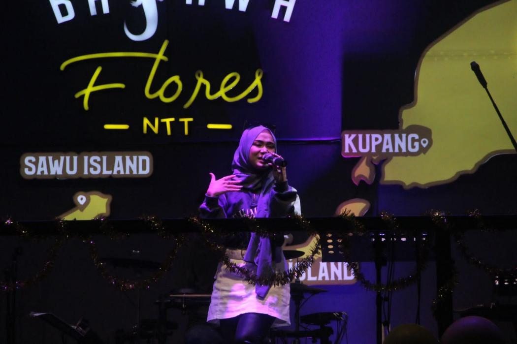 Seru! Jelita Jelly Bawakan Lagu Dumes di Acara Journey of Star x Bajawa