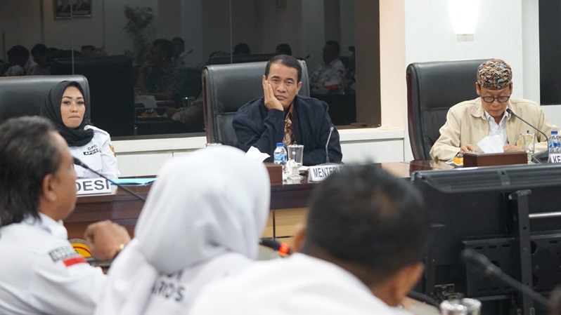 Mentan Dorong Apdesi Buat Cluster Pangan di Seluruh Desa