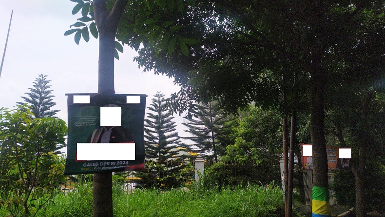 Kota Bandung Dikotori Atribut Kampanye Langgar Aturan, Bawaslu: Segera Ditertibkan