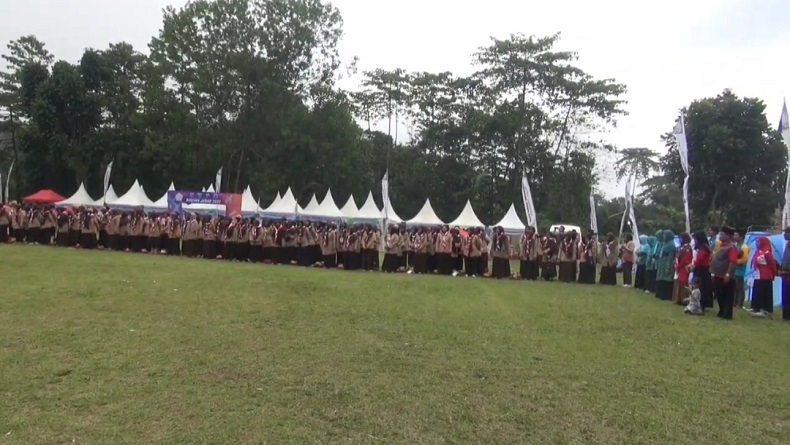 Ratusan Guru Agama dengan Honor Rp100.000-an per Bulan Ikuti Jambore FKDT Jabar di Subang