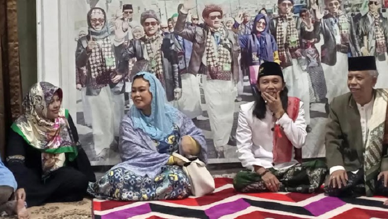Silaturahmi Kebangsaan di Ponpes Qashrul Arifin Sleman, Yenny Wahid Disambut Lantunan Selawat