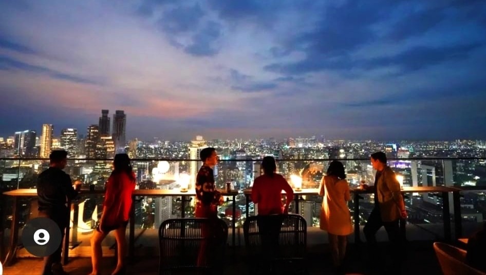 The Bar dan Kita Bar, Keakraban Dibalut View Langit Jakarta