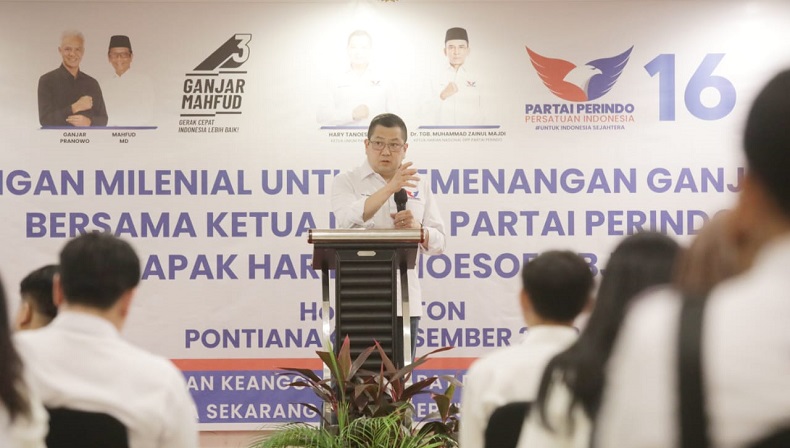HT Apresiasi Anak Muda Masif Gabung TPN-TPD Ganjar-Mahfud