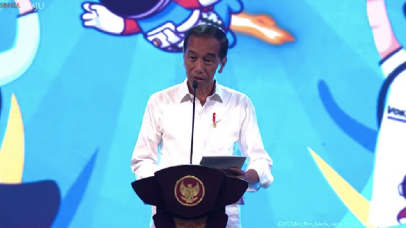 Transaksi di Agen BRILink Tembus Rp1.400 Triliun, Jokowi: Sebelumnya Diurus Rentenir
