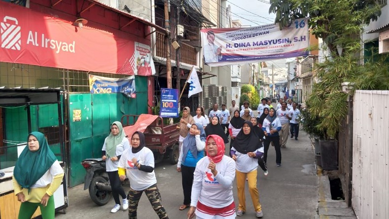 Warga Rawa Buaya Titip Perjuangkan Aspirasi Rakyat ke Caleg Partai Perindo Dina Masyusin