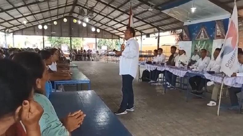 Caleg Partai Perindo Juli Sautman Simbolon Gelar Diskusi Dengar Keluhan Warga Tanjungbalai