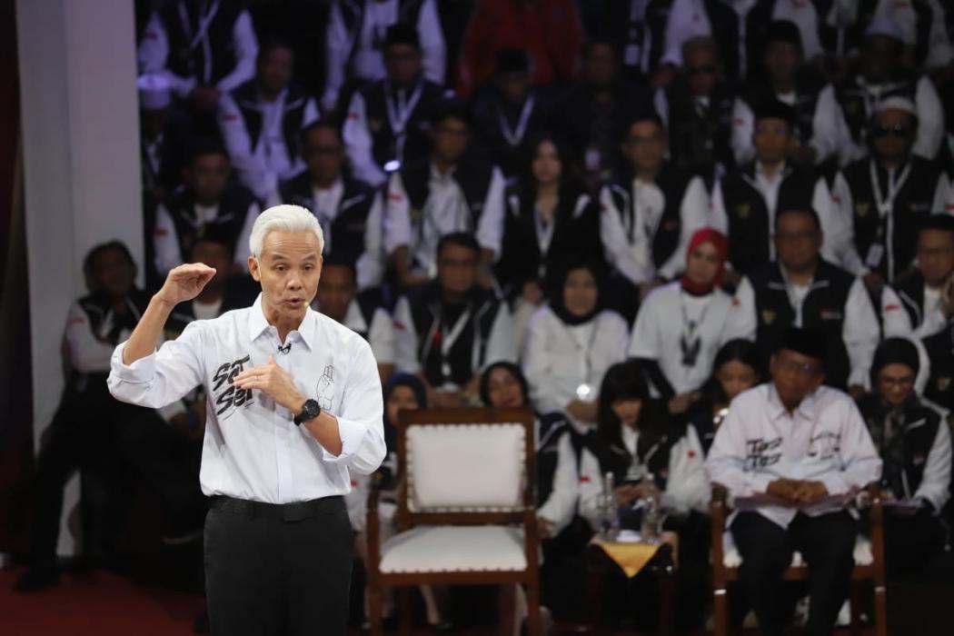 Gelar Nobar Debat Capres 2024, TPD Ganjar-Mahfud Jabar Optimistis Suara Naik Signifikan