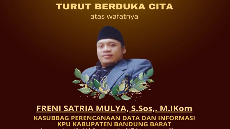 Kabar Duka, Pegawai KPU KBB Meninggal Dunia saat Jalankan Tugas ke Cirebon