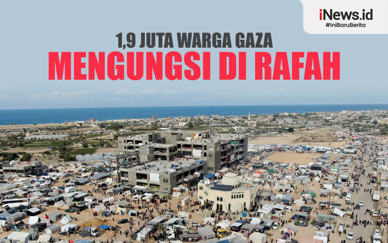Inggris Prihatin karena Israel Bakal Serang Rafah, Benteng Perlindungan Terakhir Warga Gaza 