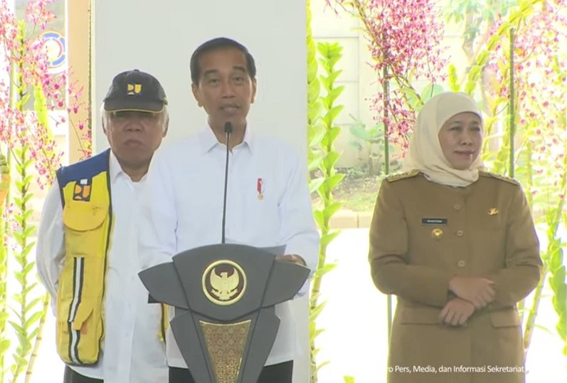 Resmikan Pasar Induk Among Tani Kota Batu, Jokowi: Ini Terbesar di Indonesia 