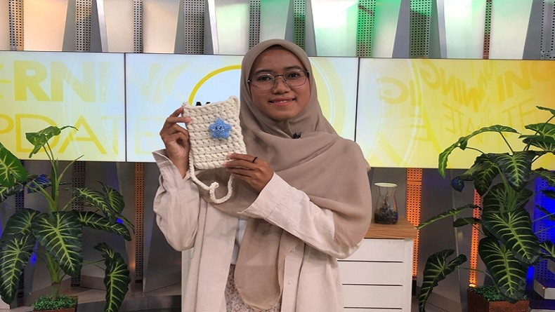 Intip Cara Merajut dari Helaian Benang Jadi  Barang Menggemaskan di Morning Update iNews
