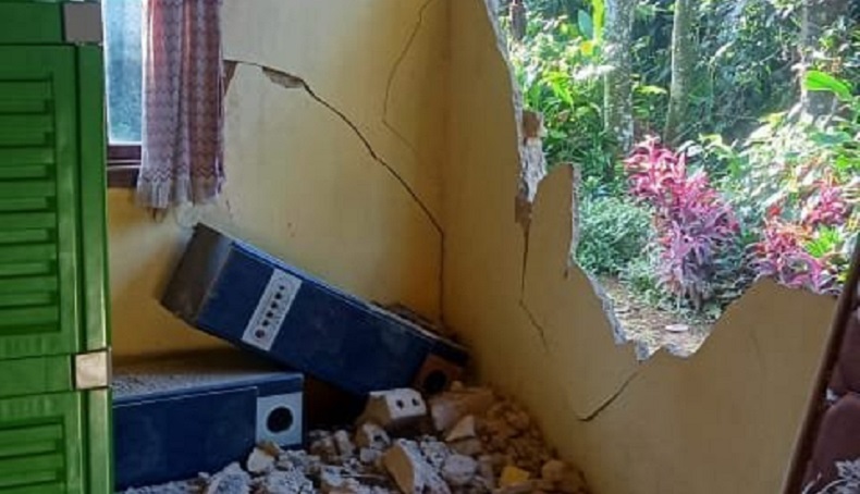 61 Rumah di Bogor Rusak akibat Gempa Sukabumi