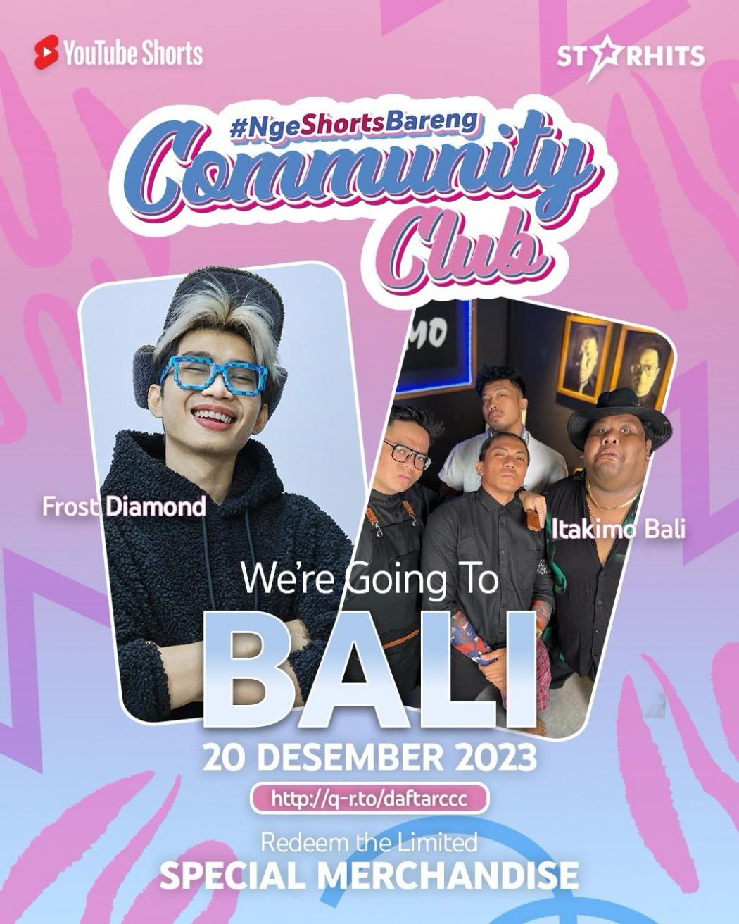 Yuk Tanya Jawab Langsung Bareng Frost Diamond dan Itakimo Bali, Catat Tanggalnya!