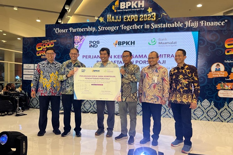 Pos Indonesia dan Bank Muamalat Jalin Sinergi Pendaftaran Haji