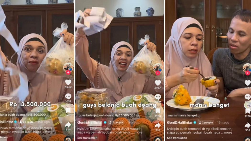 Ibunda Atta Halilintar Beli Buah Rp13 Juta, Netizen Malah Salfok Lihat Penampilannya