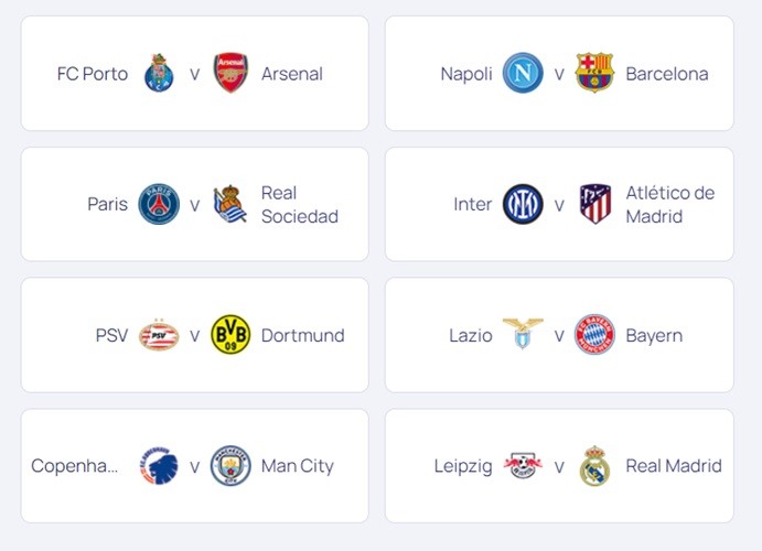 Hasil Drawing 16 Besar Liga Champions: Napoli Vs Barcelona, Real Madrid Ditantang Leipzig