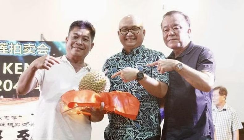 Fantastis, Durian Raja Musang Terjual Rp611 Juta dalam Lelang