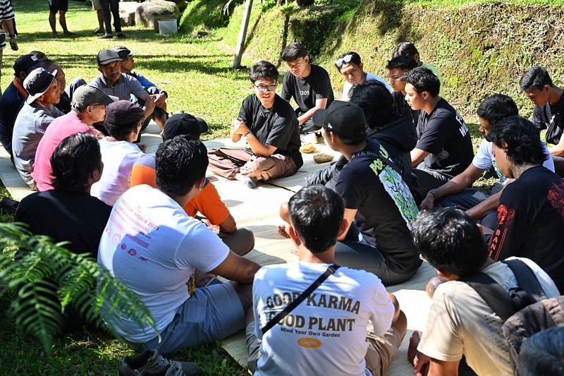 Kumpul Bersama Petani Tabanan, Alam Ganjar: Banyak Keluhan Soal Pupuk dan Irigasi 