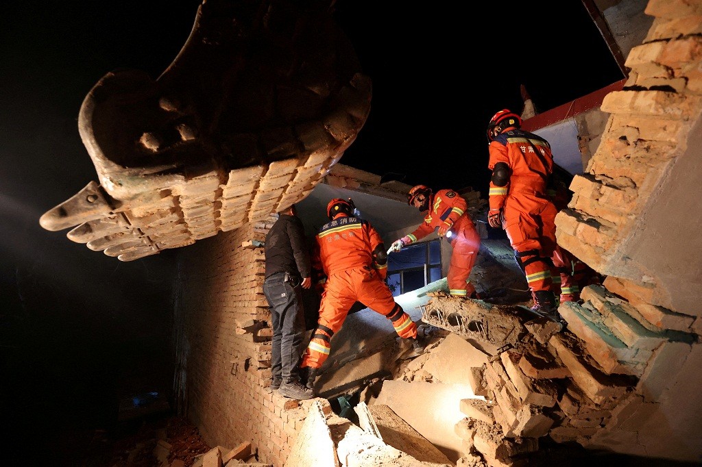 Korban Tewas Gempa di Provinsi Gansu China Jadi 105 Jiwa, Ribuan Rumah Rusak