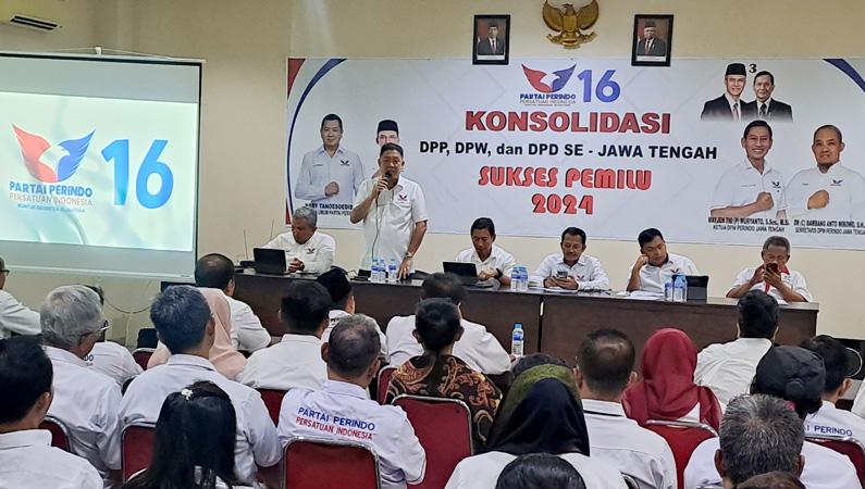  Ketua Bappilu Partai Perindo: Caleg Harus Konsisten dan Kerja Keras Menangkan Partai