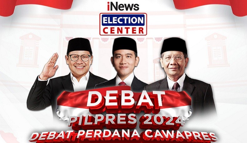 Link Live Streaming Debat Perdana Cawapres Hari Ini