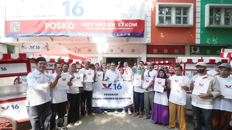 Program Gerobak Partai Perindo Dilanjutkan, HT: Bawa Misi Kesejahteraan Rakyat