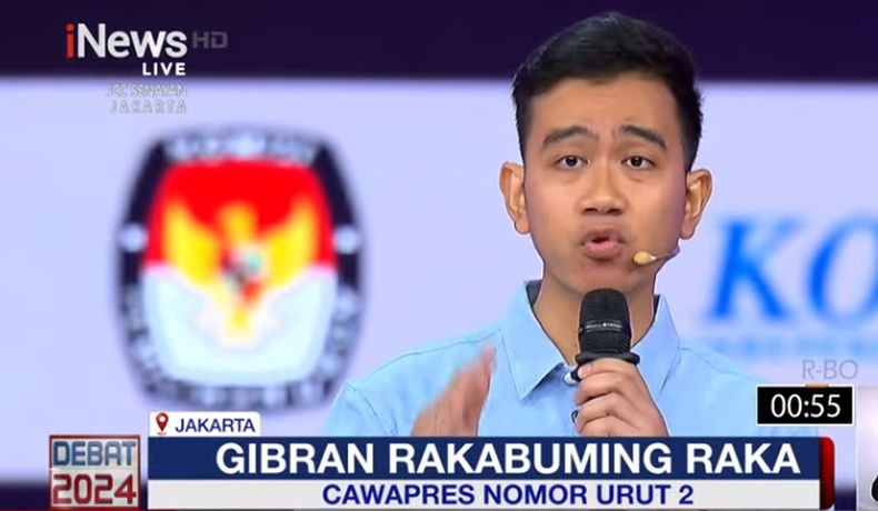 Debat Cawapres, Gibran Tekankan Keberlanjutan Pembangunan yang Tidak Jawa Sentris