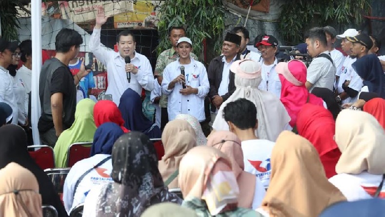 Caleg Ratu Dewi Sebut Bazar Murah Komitmen Partai Perindo Dorong Kesejahteraan