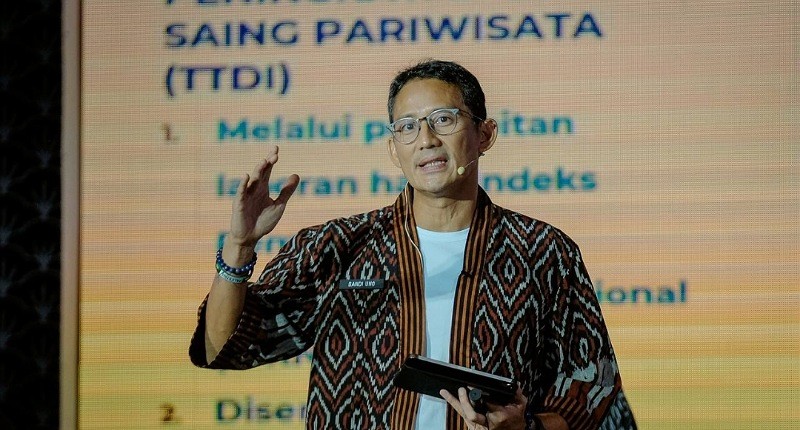 Sandiaga Uno Optimistis Target 11 Juta Kunjungan Wisman pada 2023 Tercapai 