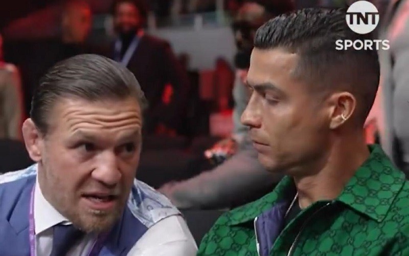 Momen Akrab McGregor dan Ronaldo Saksikan Pertarungan Anthony Joshua Vs Otto Wallin