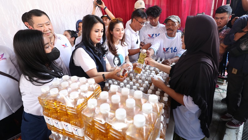 Partai Perindo Gelar Pemeriksaan Kesehatan Gratis dan Bazar Minyak Murah