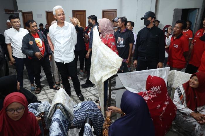 Pengusaha Sebut Ganjar Punya Kepedulian pada Kemajuan Batik: Selalu Hadir