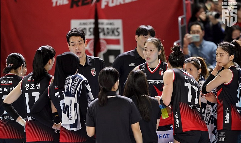 Link Live Streaming Red Sparks Vs Hi Pass di Liga Voli Korea Selatan Sore Ini