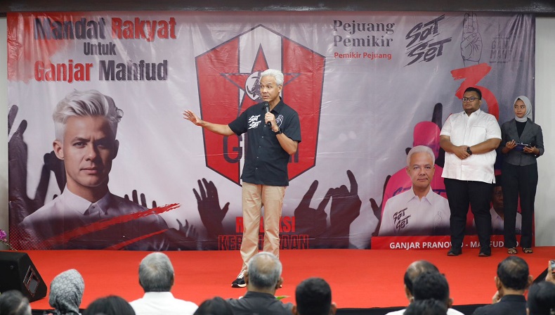 Didukung Alumni GMNI, Ganjar Kembali Tegaskan Siap Bergerak Bersama Rakyat