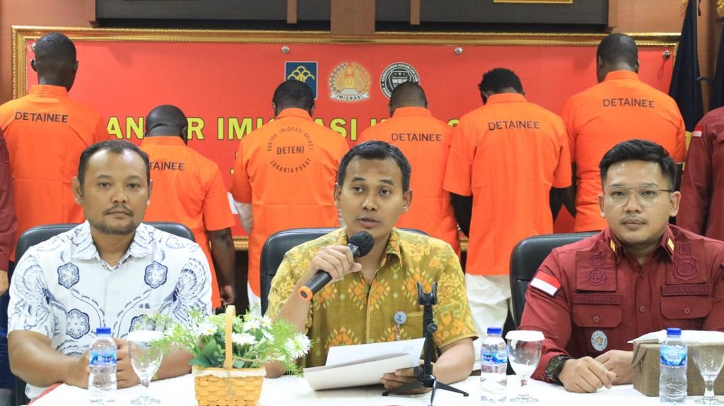 Jelang Tahun Baru, Imigrasi Jakpus Tangkap 6 WNA Langgar Izin Tinggal
